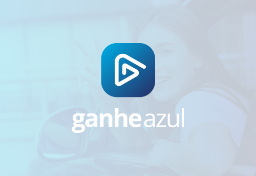 logo ganhe azul